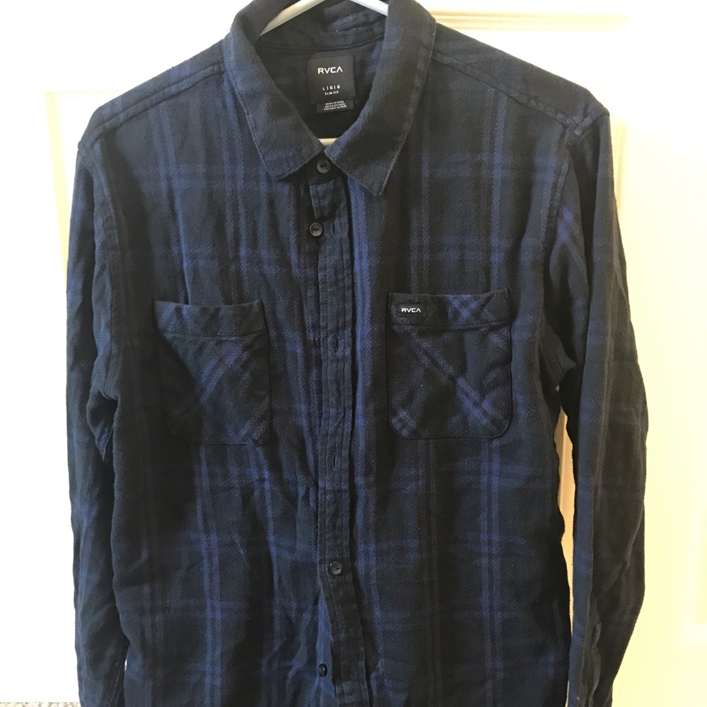 Men’s RVCA flannel cotton shirt